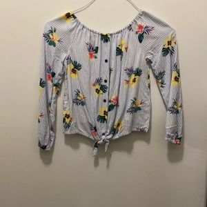 off the shoulder top